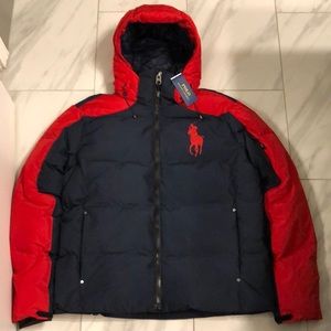 Men’s Polo Ralph Lauren Colorblock Puffer Jacket